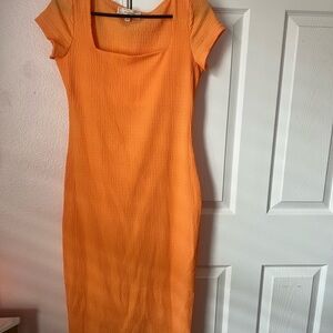 Orange Dress